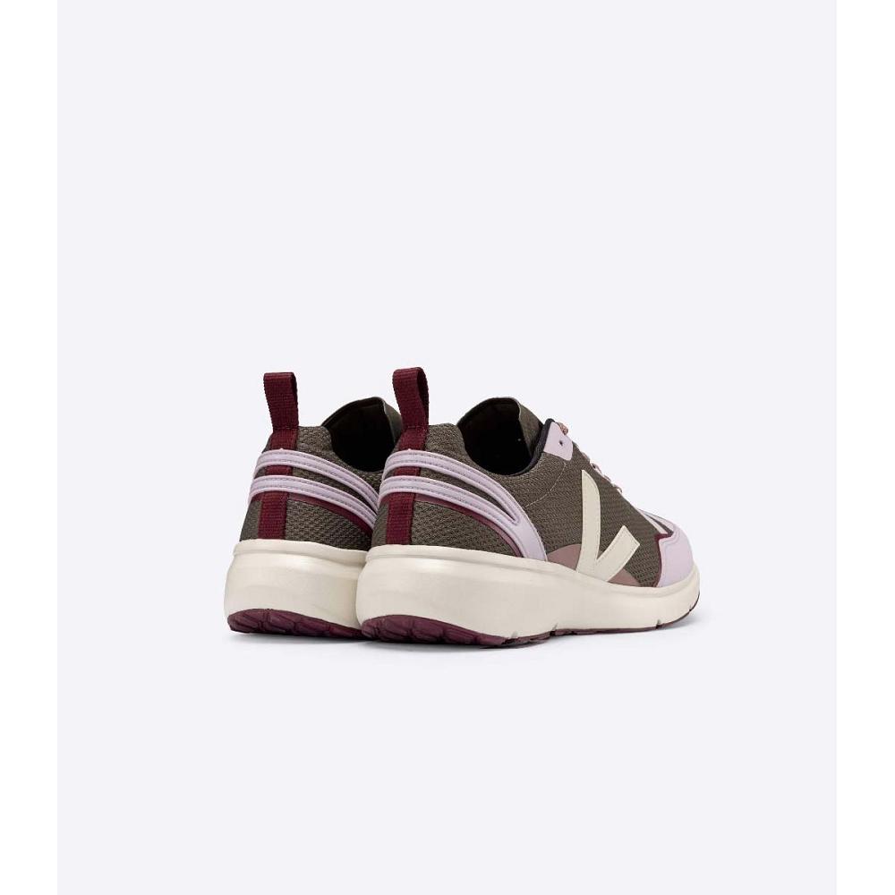 Women's Veja CONDOR 2 ALVEOMESH Shoes Pink/Khaki | SG 467FDN